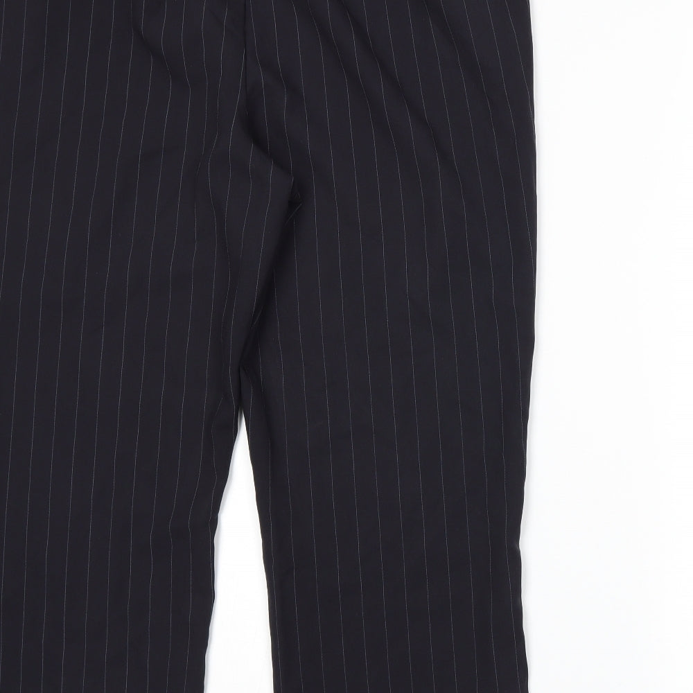 Womens UK Size 18 Bonmarché Regular Fit  Blue Trousers