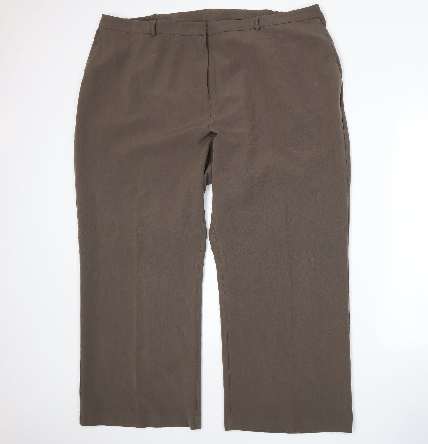 Anthology Womens Brown   Trousers  Size 24 L28 in