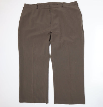Anthology Womens Brown   Trousers  Size 24 L28 in