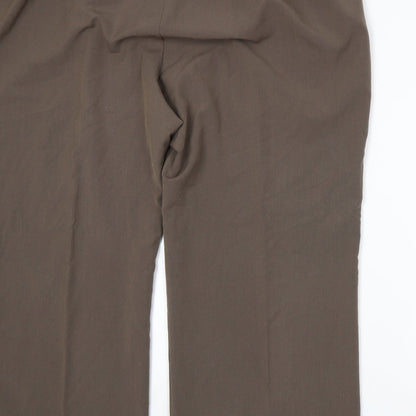 Anthology Womens Brown   Trousers  Size 24 L28 in