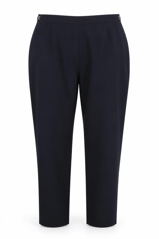Womens UK Size 18 BM Regular Fit  Blue Trousers