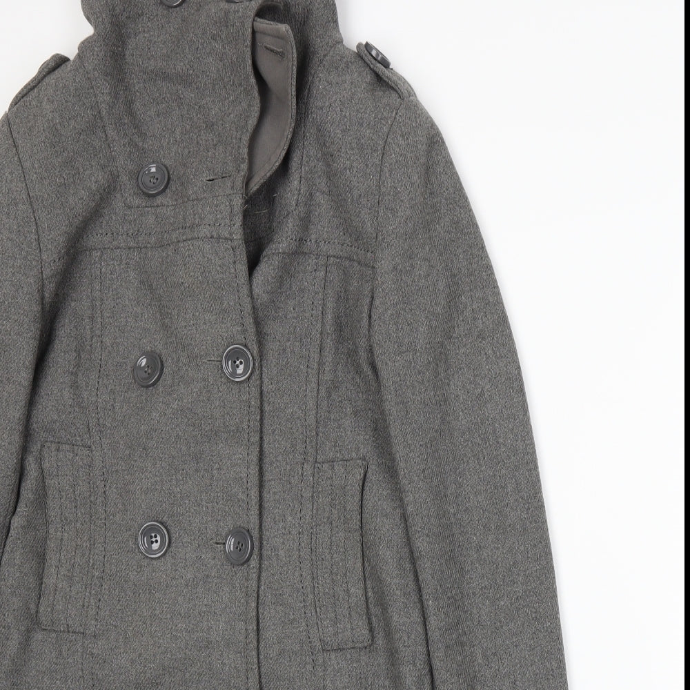 Divided by H&M Womens Grey   Jacket  Size 8