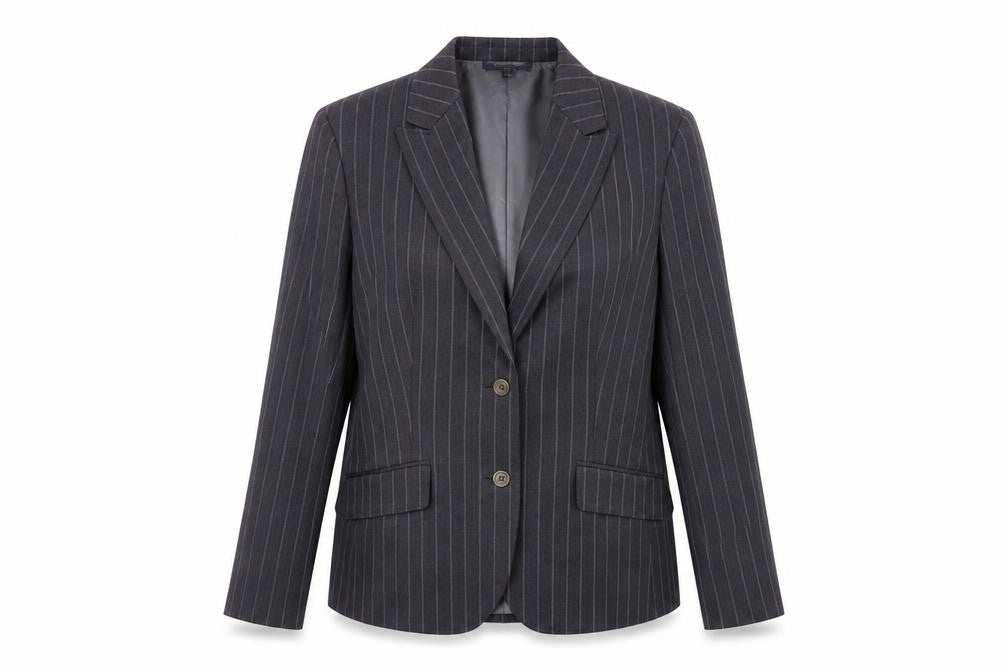 Womens UK Size 12 Brooks Brothers Regular Grey Suit Jacket