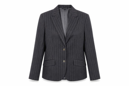 Womens UK Size 12 Brooks Brothers Regular Grey Suit Jacket