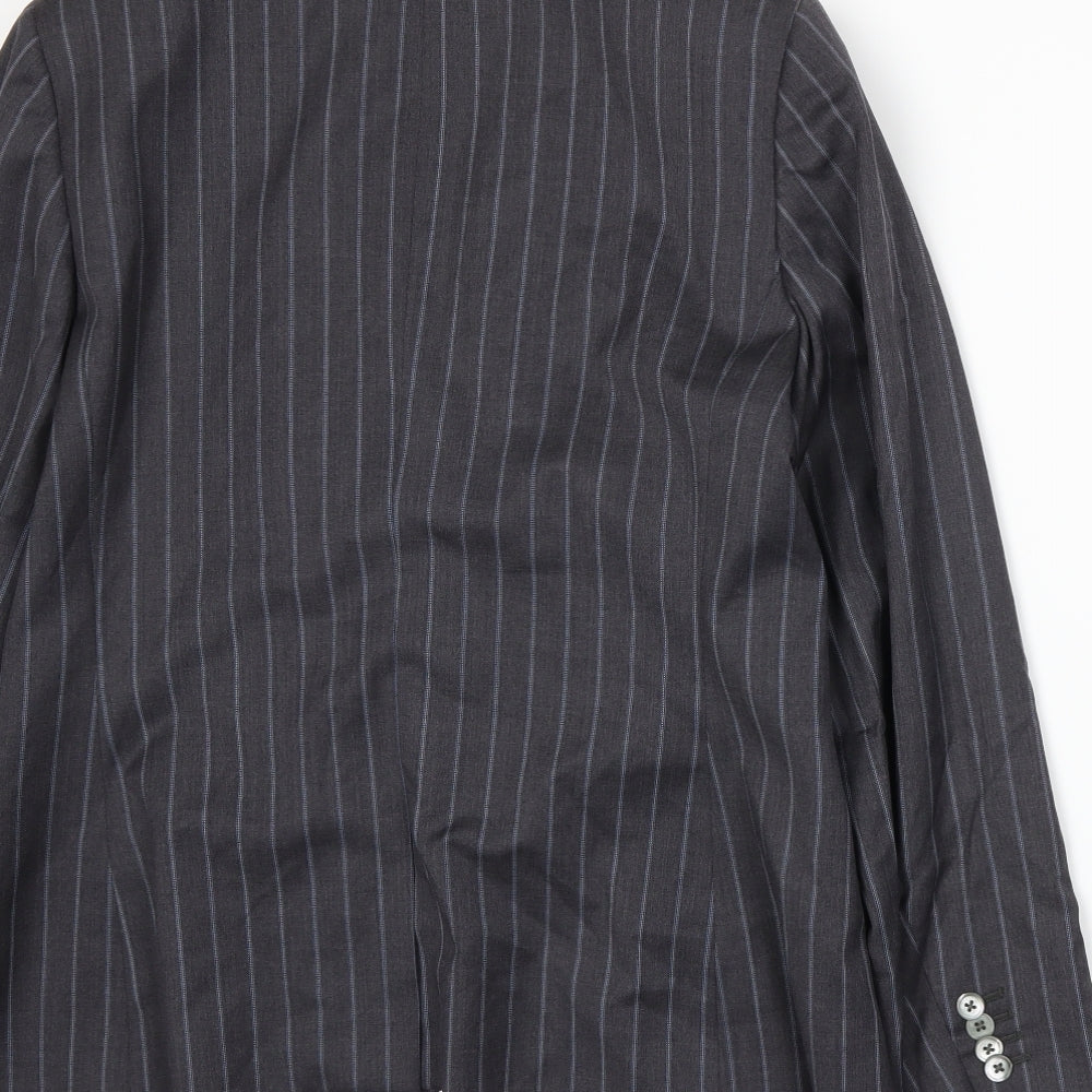 Womens UK Size 12 Brooks Brothers Regular Grey Suit Jacket