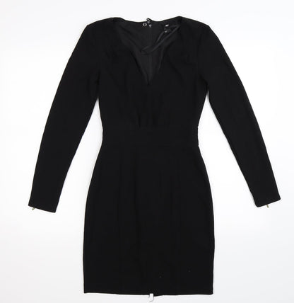 H&M Womens Black   Bodycon  Size 6
