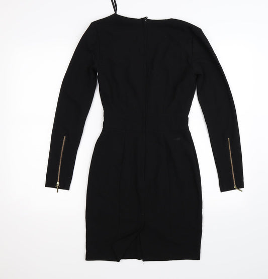 H&M Womens Black   Bodycon  Size 6