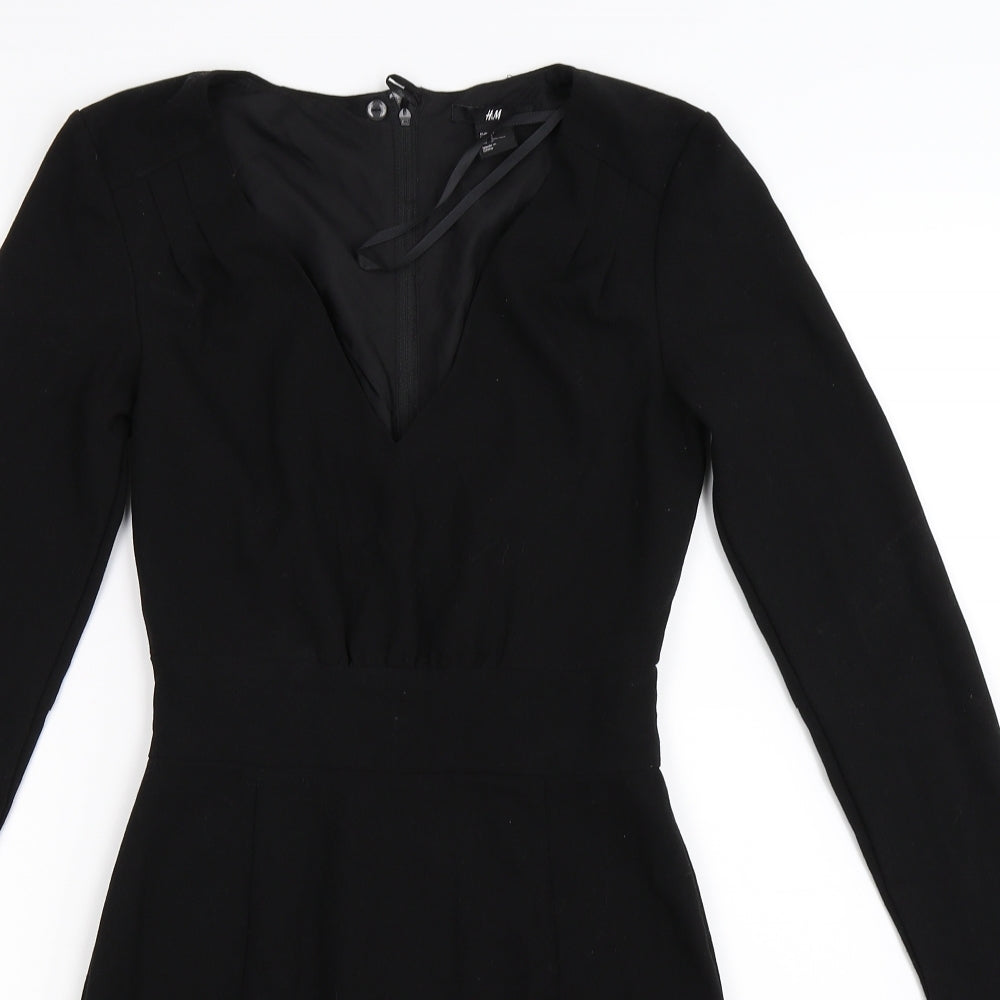 H&M Womens Black   Bodycon  Size 6