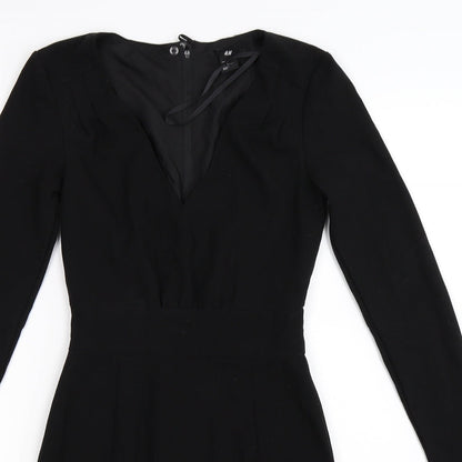 H&M Womens Black   Bodycon  Size 6