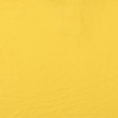 Highpoint Mens Yellow  Jersey  Polo Size M