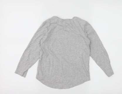 George Boys Grey  Jersey Basic T-Shirt Size 6-7 Years  - Unstoppable attitude