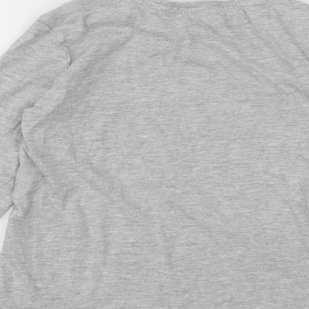George Boys Grey  Jersey Basic T-Shirt Size 6-7 Years  - Unstoppable attitude