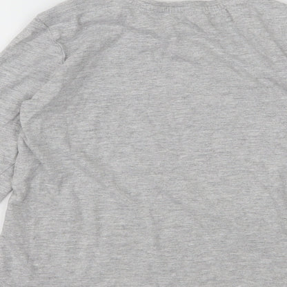 George Boys Grey  Jersey Basic T-Shirt Size 6-7 Years  - Unstoppable attitude