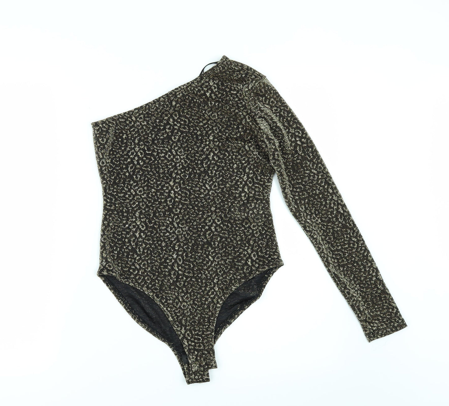 Primark Womens Gold   Bodysuit One-Piece Size XS