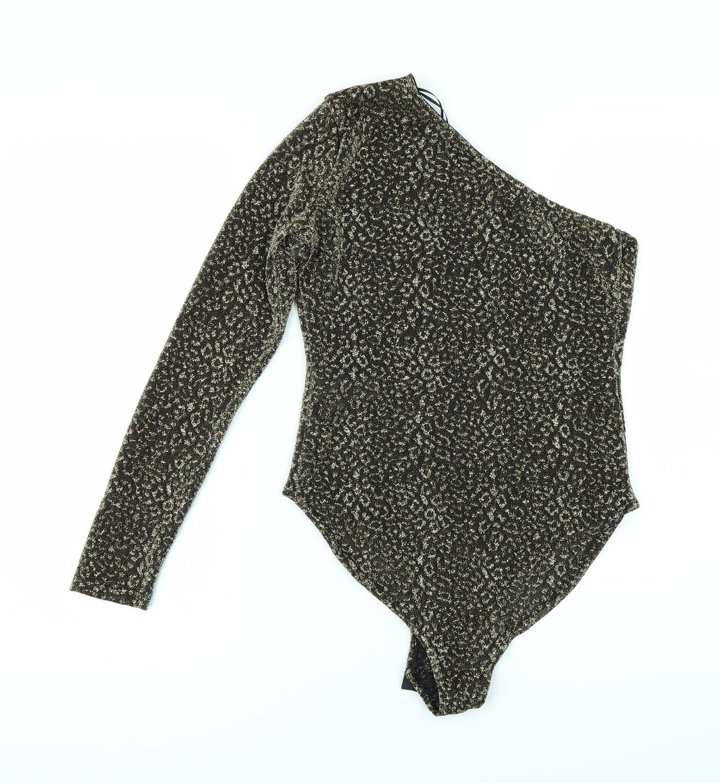 Primark Womens Gold   Bodysuit One-Piece Size XS