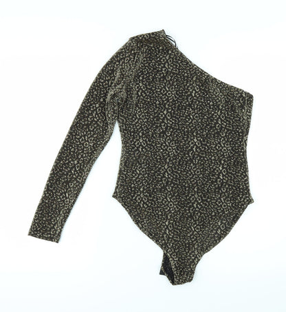 Primark Womens Gold   Bodysuit One-Piece Size XS