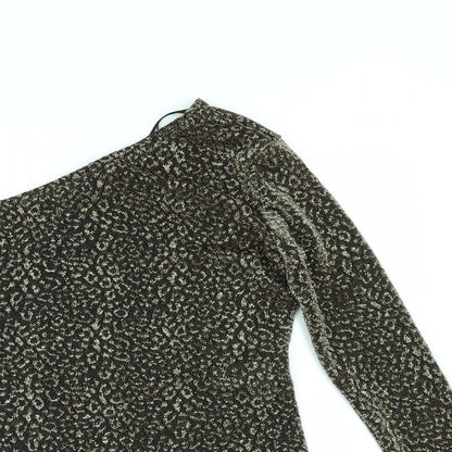 Primark Womens Gold   Bodysuit One-Piece Size XS