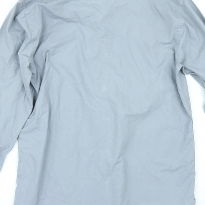 Primark Mens Grey    Button-Up Size 15.5