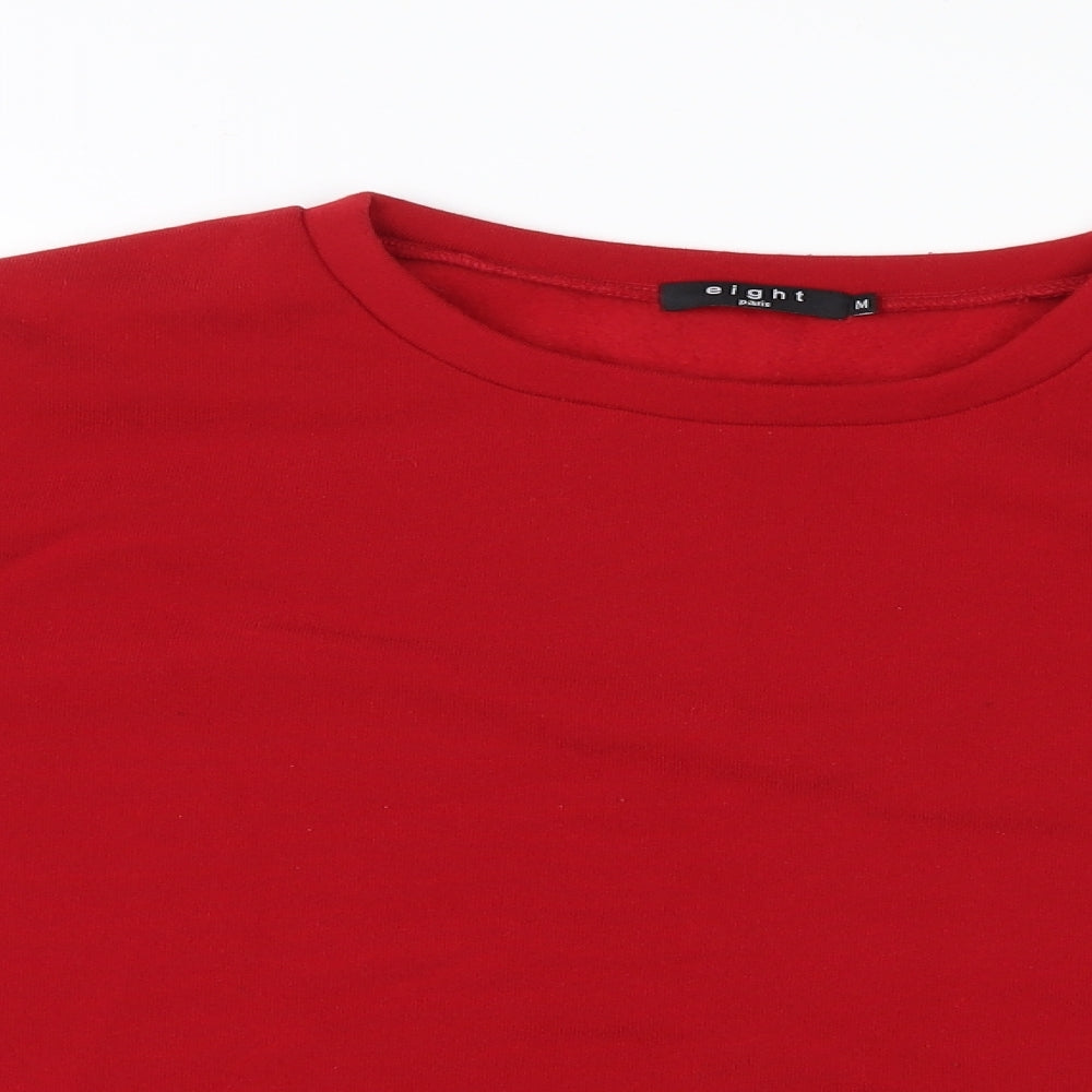 Eight paris Womens Red   Pullover Jumper Size M