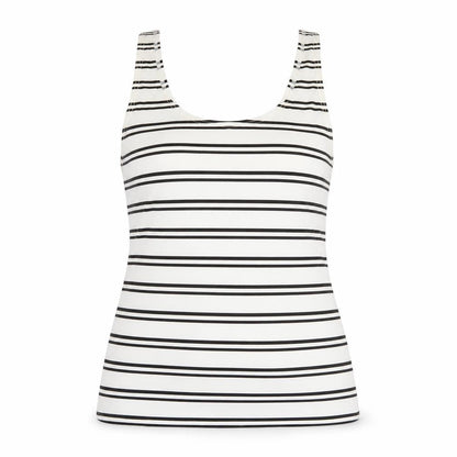 Womens UK Size 16 E-vie White Basic Tank