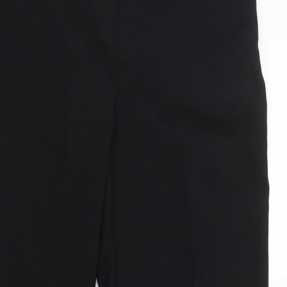 New Look Womens Black   Trousers  Size 14 L28.5 in