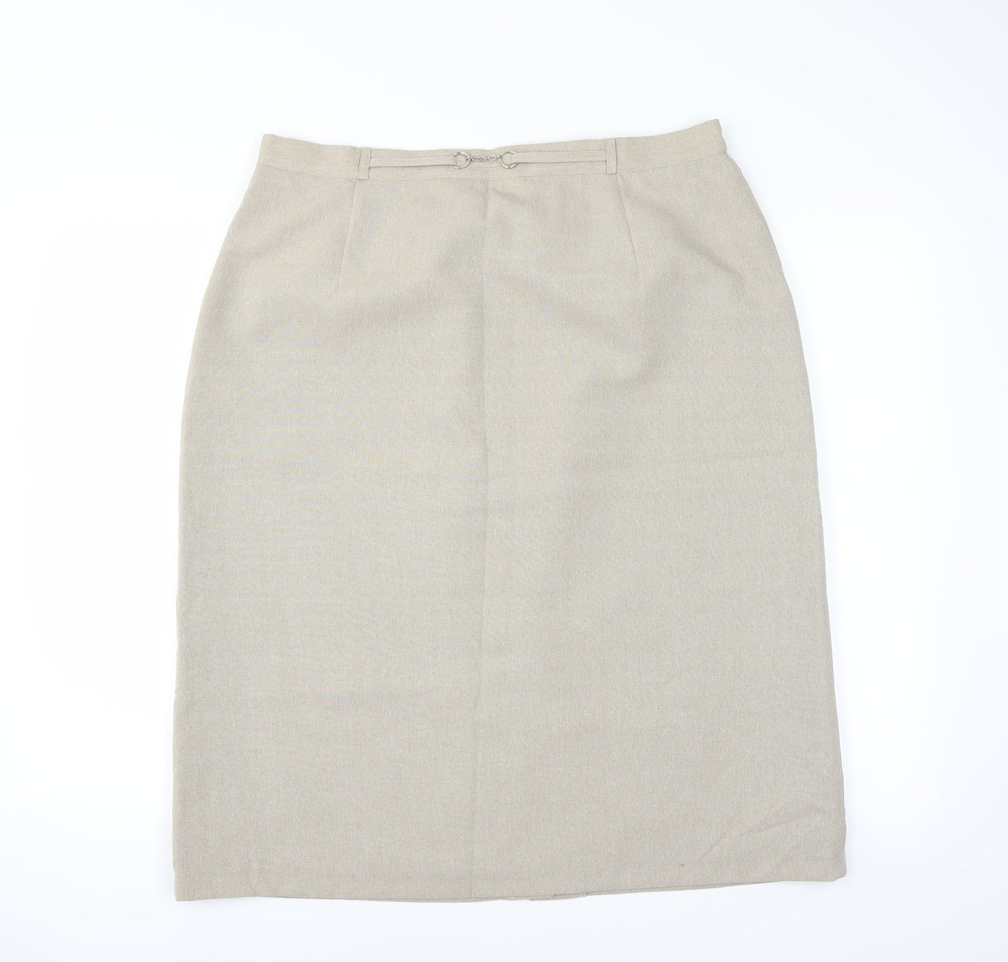 Le Bon Marché Womens Beige   Straight & Pencil Skirt Size 20