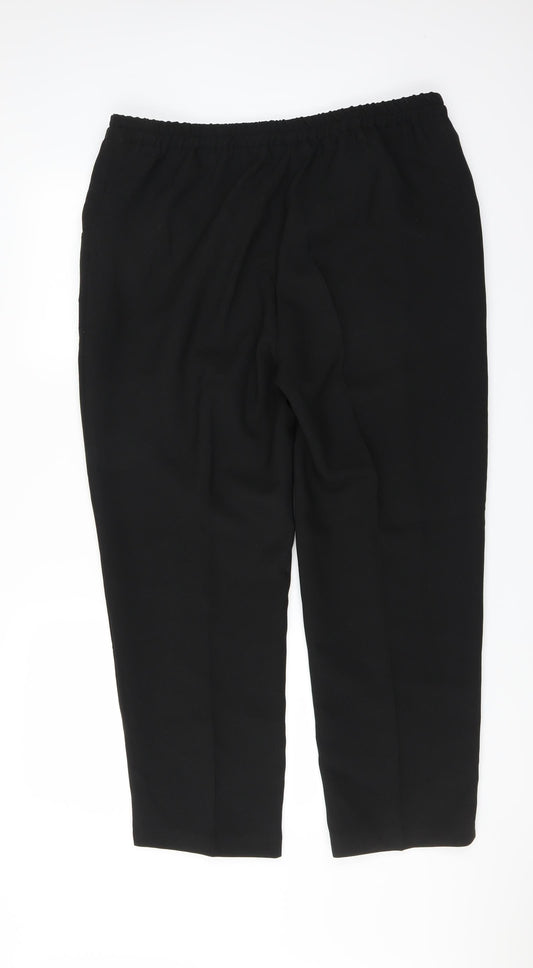 Anthology Womens Black   Trousers  Size 18 L27 in