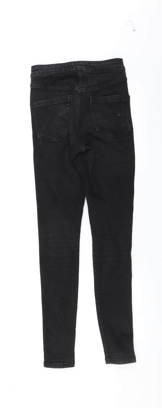 Miss Selfridge Womens Black   Skinny Jeans Size 6 L27 in