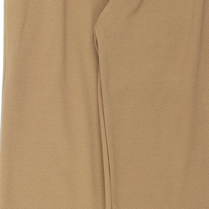 Preworn Womens Beige   Trousers  Size 12 L27 in