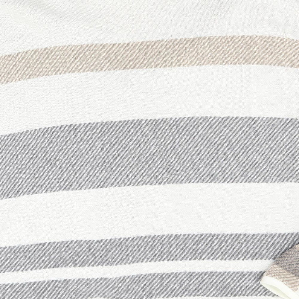 New Look Womens White Check  Wrap Jumper One Size