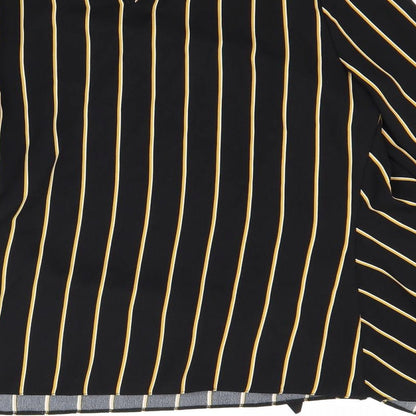 Womens UK Size 10 F&F Black Basic Blouse