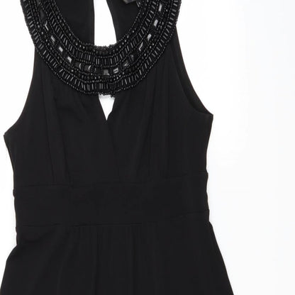 Julien Macdonald Womens Black   A-Line  Size 10
