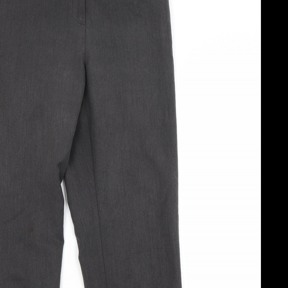 Womens UK Size 12 Marks and Spencer Regular Fit  Grey Trousers
