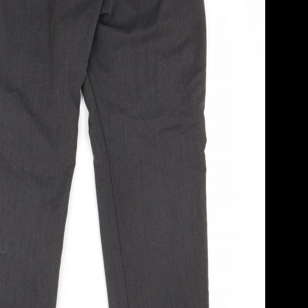 Womens UK Size 12 Marks and Spencer Regular Fit  Grey Trousers