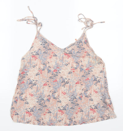 Womens UK Size 12 NEXT Pink Basic Tank