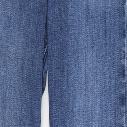 Topshop Womens Blue  Denim Skinny Jeans Size 26 in L25 in