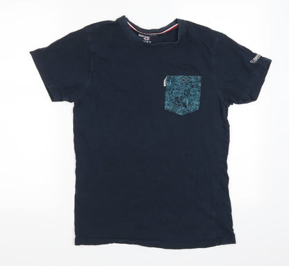 Lambretta Mens Blue    T-Shirt Size S