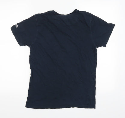 Lambretta Mens Blue    T-Shirt Size S