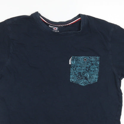 Lambretta Mens Blue    T-Shirt Size S