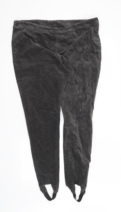 Marks and Spencer Womens Grey   Trousers  Size 18 L30 in
