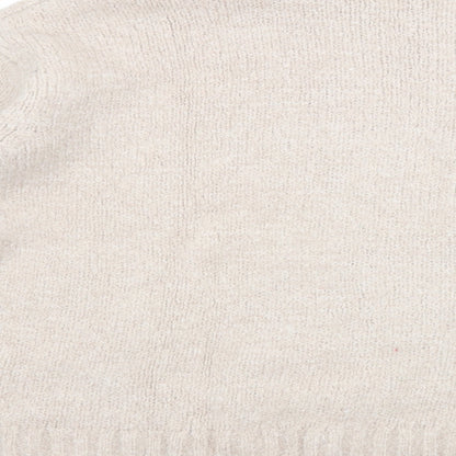 H&M Womens Beige   Pullover Jumper Size M