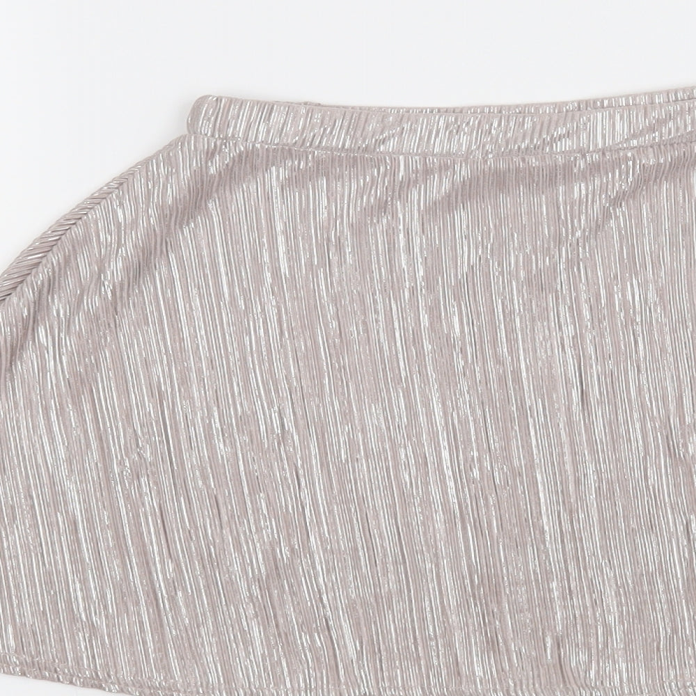 Boohoo Girls Beige   Mini Skirt Size 11-12 Years