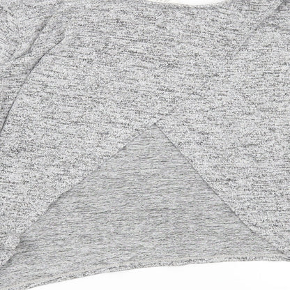 H&M Girls Grey   Pullover Sweatshirt Size 11-12 Years  - Everything is going to be fine