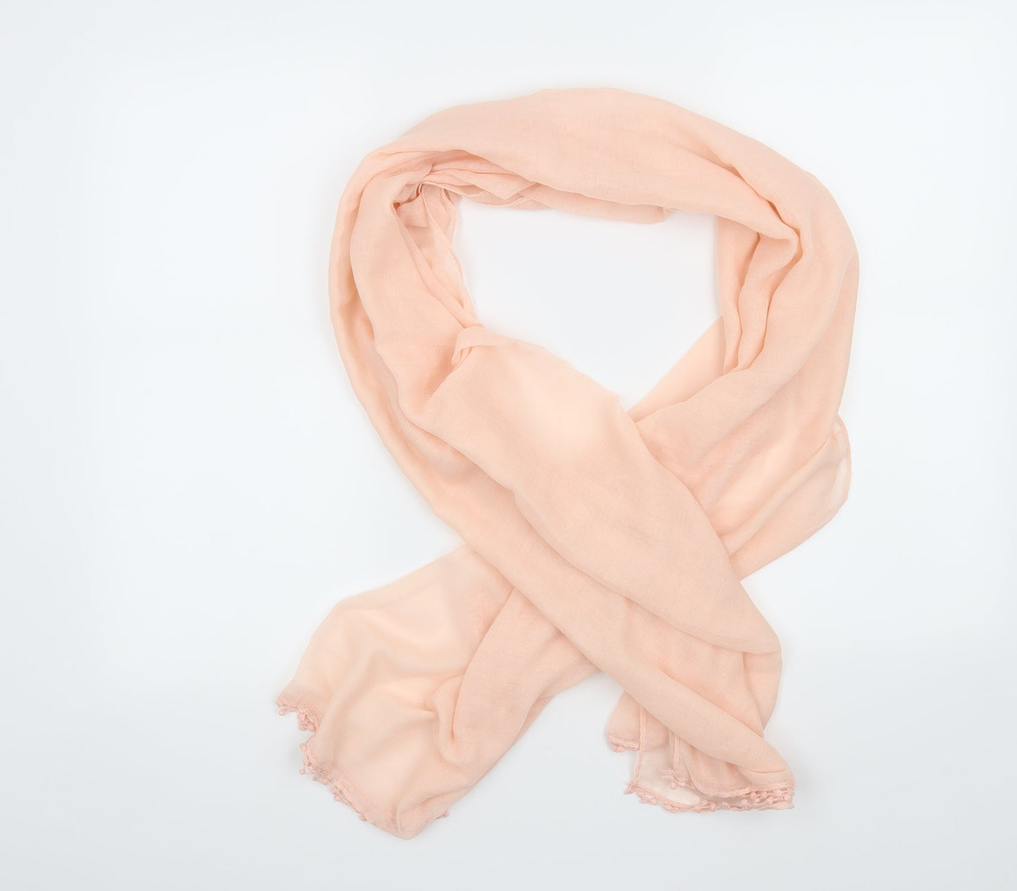 Preworn Womens Orange    Scarf