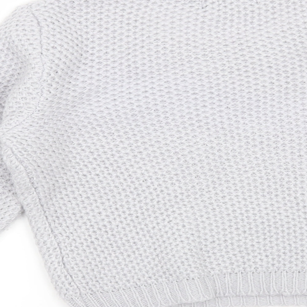 New Look Girls Grey   Pullover Jumper Size 12-13 Years