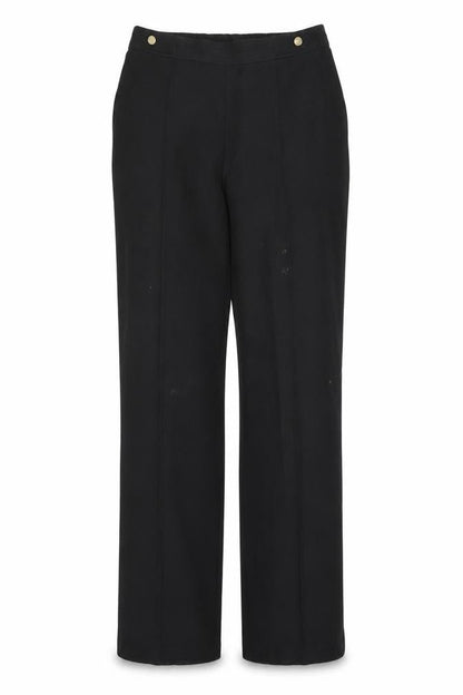 Womens UK Size 10 Marks and Spencer Regular Fit  Black Trousers
