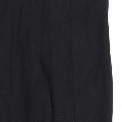 Womens UK Size 10 Marks and Spencer Regular Fit  Black Trousers