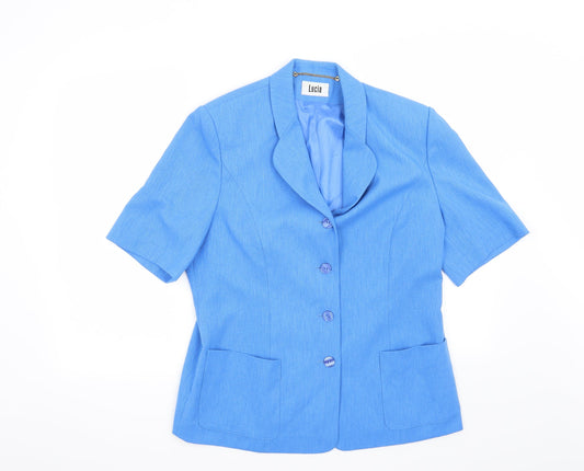 Womens UK Size 14 LUCIA Blue Jacket