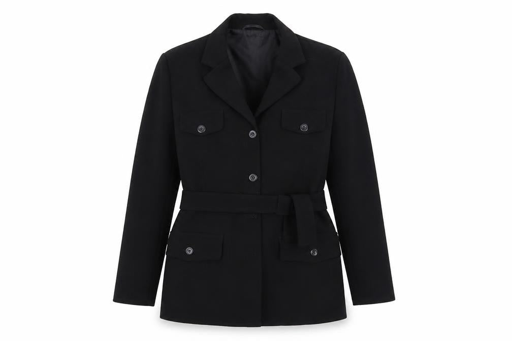 Womens UK Size 16 Mackays Black Jacket