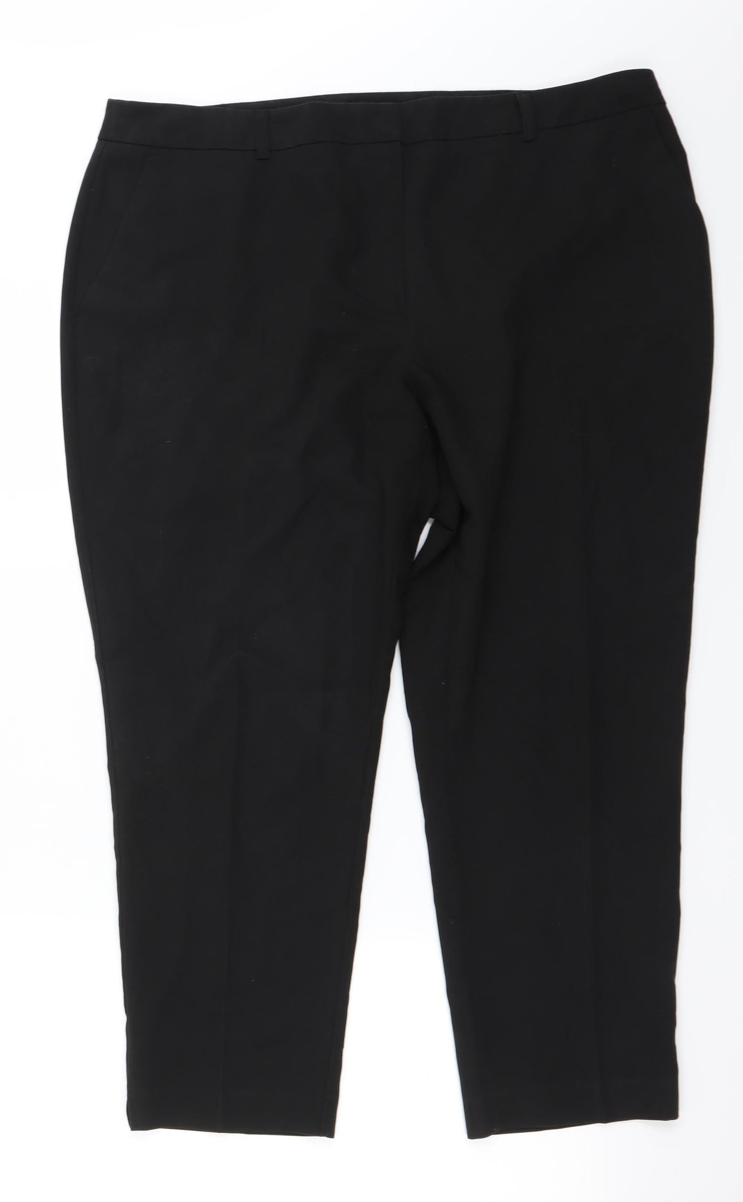 Womens UK Size 16 Dorothy Perkins Regular Fit  Black Trousers